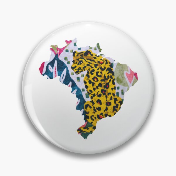 Item preview, Brazil map Jaguar designed and sold by Öpproved.