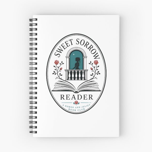 Item preview, Sweet Sorrow Book Club Romeo and Juliet Reader Badge designed and sold by Fenay Designs.