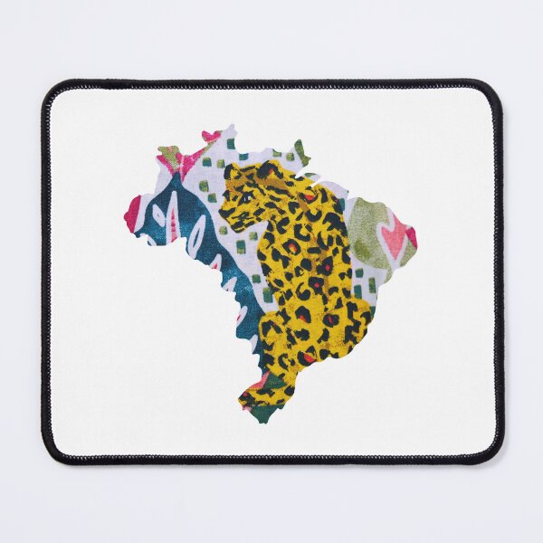 Item preview, Brazil map Jaguar designed and sold by Öpproved.
