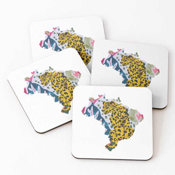 Item preview, Brazil map Jaguar designed and sold by Öpproved.