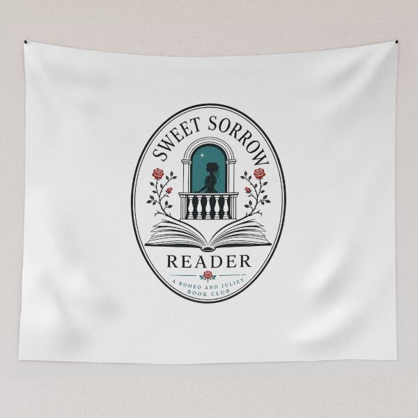 Item preview, Sweet Sorrow Book Club Romeo and Juliet Reader Badge designed and sold by Fenay Designs.