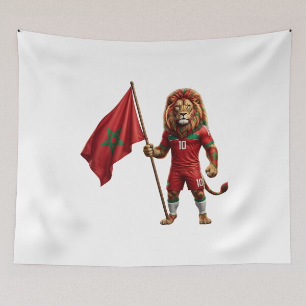 Item preview, morocco world cup 2026 football supporter pride art designed and sold by ArtDesignTp.