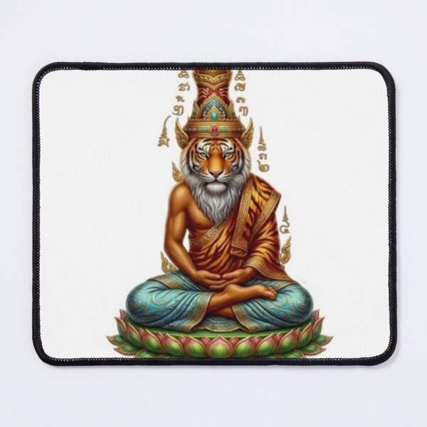 Item preview, Neon Cyber Lersi - Thai Hermit God Tattoo Art designed and sold by Danmaha.