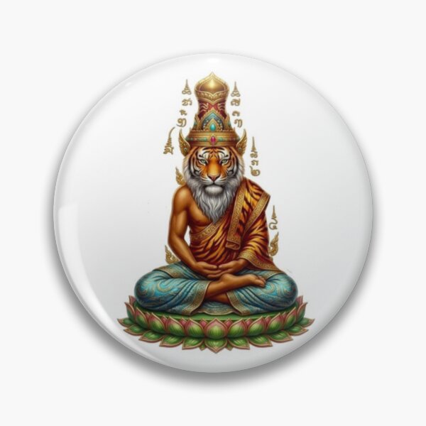 Item preview, Neon Cyber Lersi - Thai Hermit God Tattoo Art designed and sold by Danmaha.