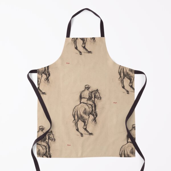 Item preview, Jockey on Horseback Charcoal Study designed and sold by artofuniverse.