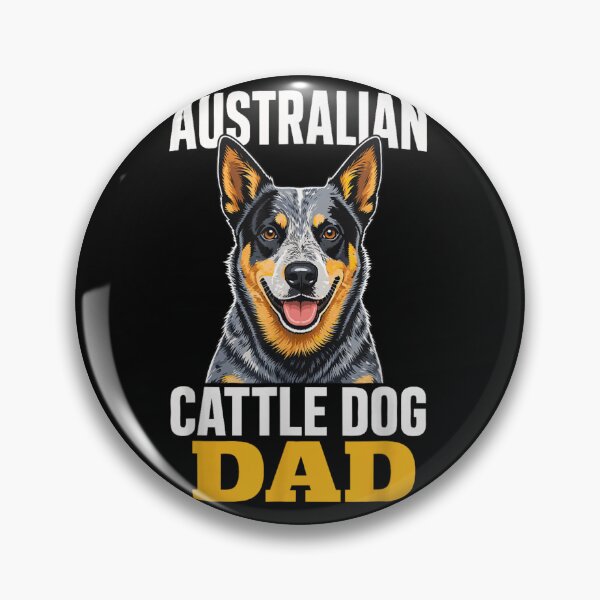 Item preview, Proud Australian Cattle Dog Dad Blue Heeler Men's Father's Day Gift Idea designed and sold by YubitaLeLe.