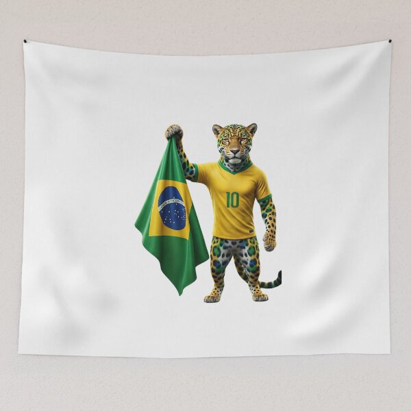 Item preview, brazil world cup 2026 football supporter pride design designed and sold by ArtDesignTp.