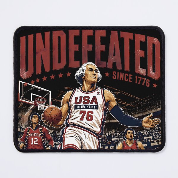 Item preview, Undefeated 1776-2026 250 Years Basketball 4th of July designed and sold by Holyiury.