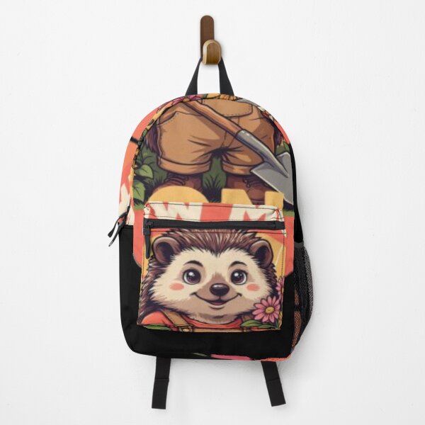 Item preview, Grow Mode On Hedgehog Gardening Illustration designed and sold by DailySparks.
