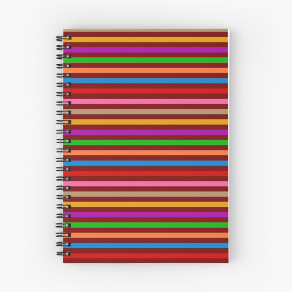 Item preview, Rainbow Colorful Stripes Lines Pattern - Red  designed and sold by PatternTitan.