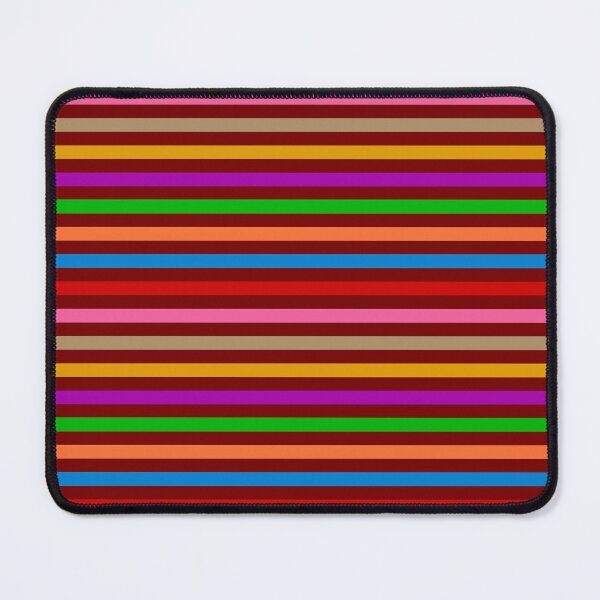 Item preview, Rainbow Colorful Stripes Lines Pattern - Red designed and sold by PatternTitan.