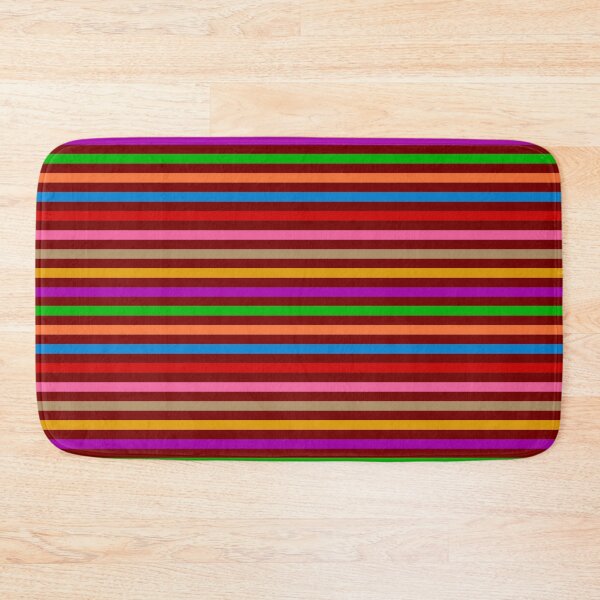 Item preview, Rainbow Colorful Stripes Lines Pattern - Red  designed and sold by PatternTitan.