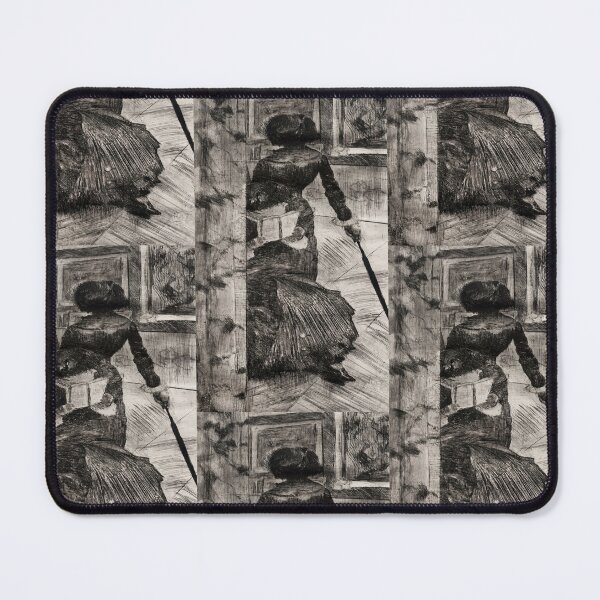 Item preview, Woman with Umbrella at the Louvre designed and sold by artofuniverse.