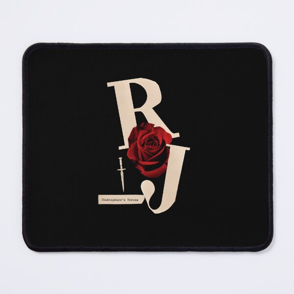 Item preview, Shakespeare's Verona R+J Monogram Rose Dagger Art designed and sold by Fenay Designs.