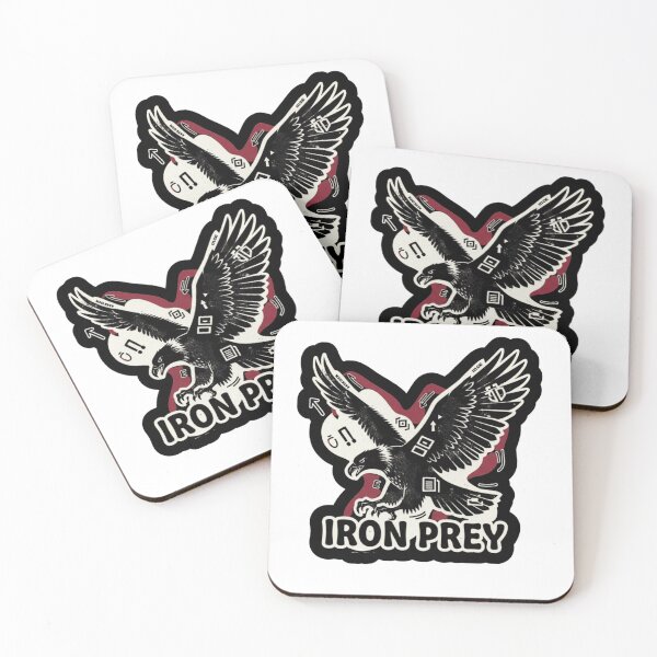 Item preview, Aggressive Noir Eagle - Brutalist Grit Gym & Streetwear Design designed and sold by FitEnvy.