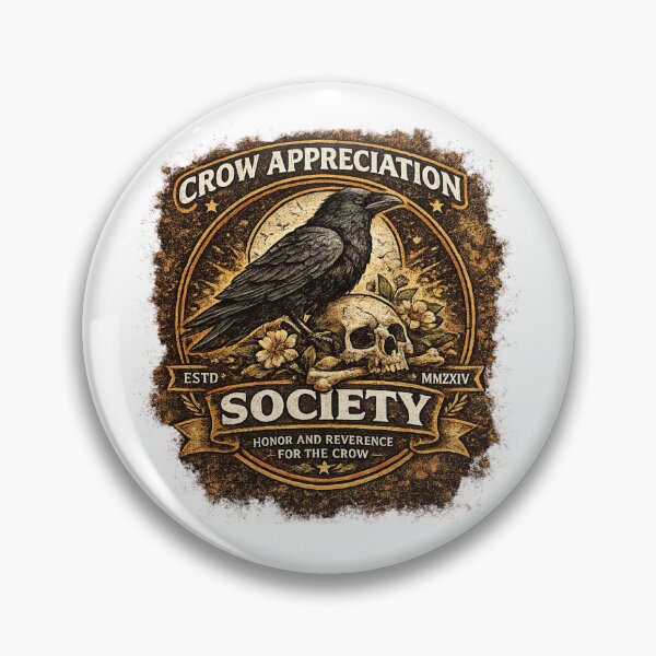 Artikelvorschau, Crow Appreciation Society entworfen und verkauft von PeterPunkt.