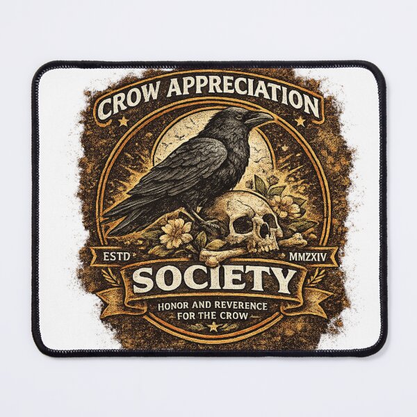 Item preview, Crow Appreciation Society designed and sold by PeterPunkt.