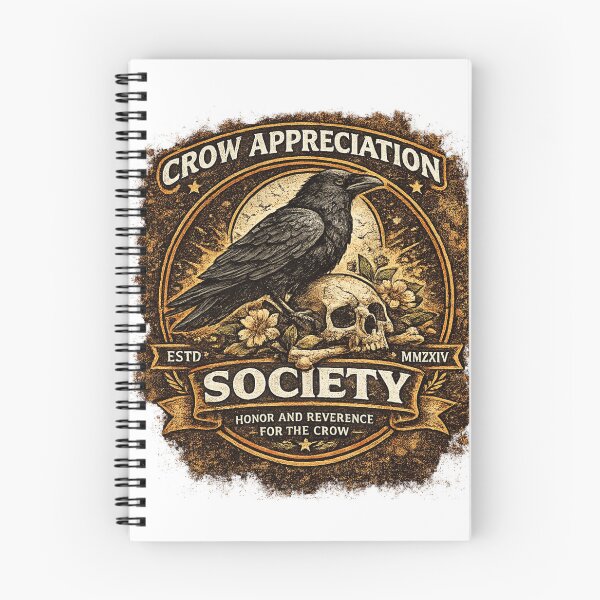 Item preview, Crow Appreciation Society designed and sold by PeterPunkt.