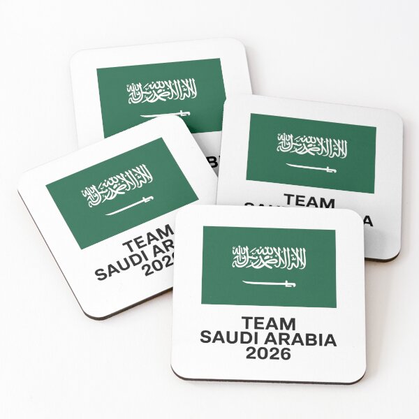 Item preview, Team Saudi Arabia 2026 Soccer Fan T-Shirt V2 designed and sold by DBWStudios.