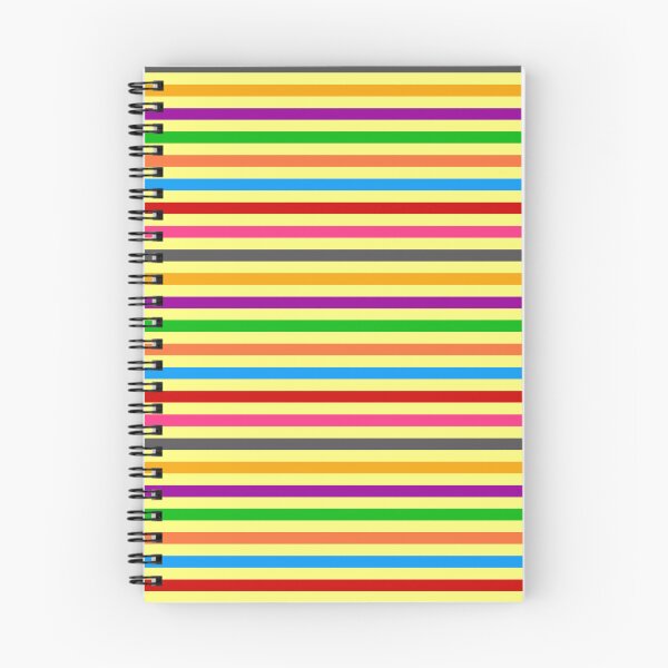 Item preview,  Rainbow Colorful Stripes Lines Pattern - Yellow  designed and sold by PatternTitan.