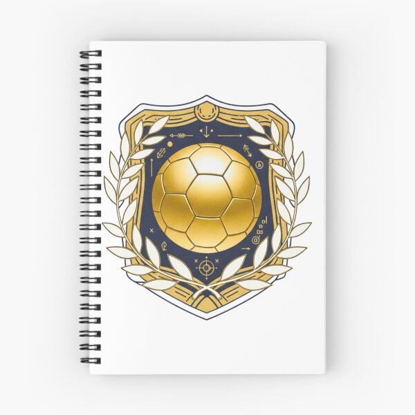 Item preview, Soccer Boutique Crest - Luxury Heraldic Gold and Navy designed and sold by FitEnvy.