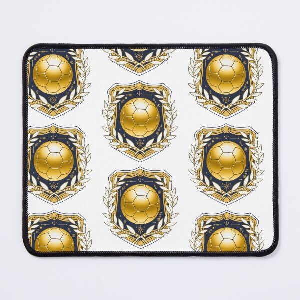 Item preview, Soccer Boutique Crest - Luxury Heraldic Gold and Navy designed and sold by FitEnvy.