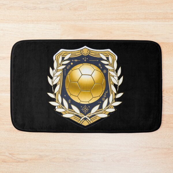Item preview, Soccer Boutique Crest - Luxury Heraldic Gold and Navy designed and sold by FitEnvy.