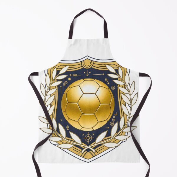 Item preview, Soccer Boutique Crest - Luxury Heraldic Gold and Navy designed and sold by FitEnvy.