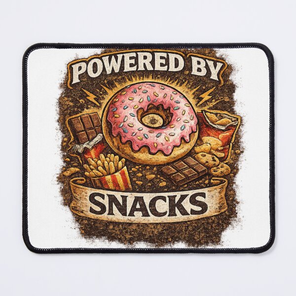 Item preview, Powered By Snacks designed and sold by PeterPunkt.