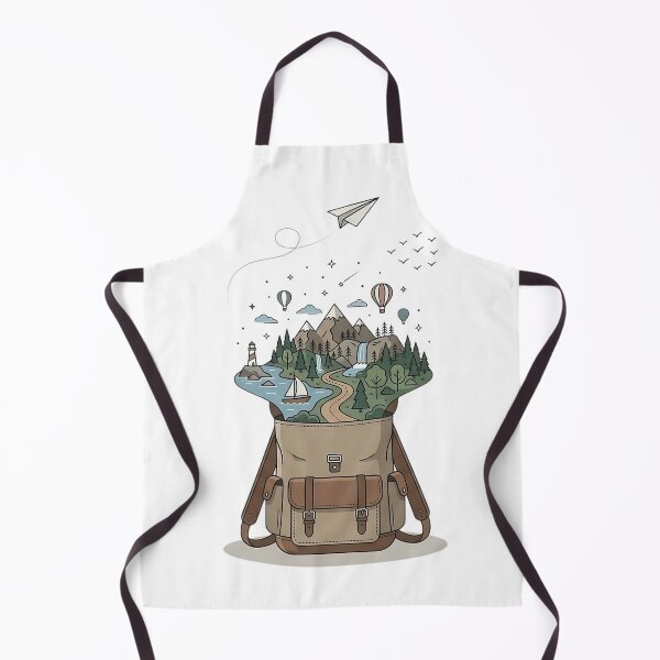 Item preview, Pack Your Dreams - Minimalist Travel Illustration designed and sold by ali prints.