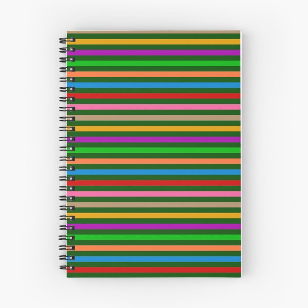 Item preview,  Rainbow Colorful Stripes Lines Pattern - Green  designed and sold by PatternTitan.