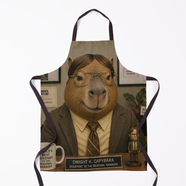Item preview, Corporate Capybara – Assistant to the Regional Manager II designed and sold by byaga.