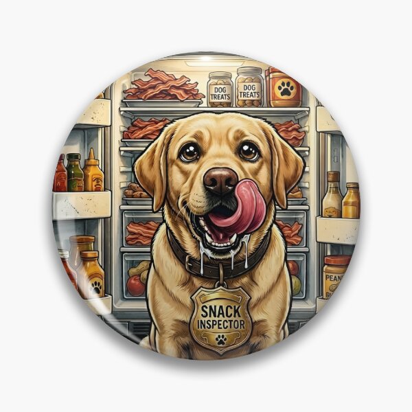 Item preview, Chief Snack Inspector Funny Labrador Retriever Dog Lover Gift designed and sold by thoughtswear.