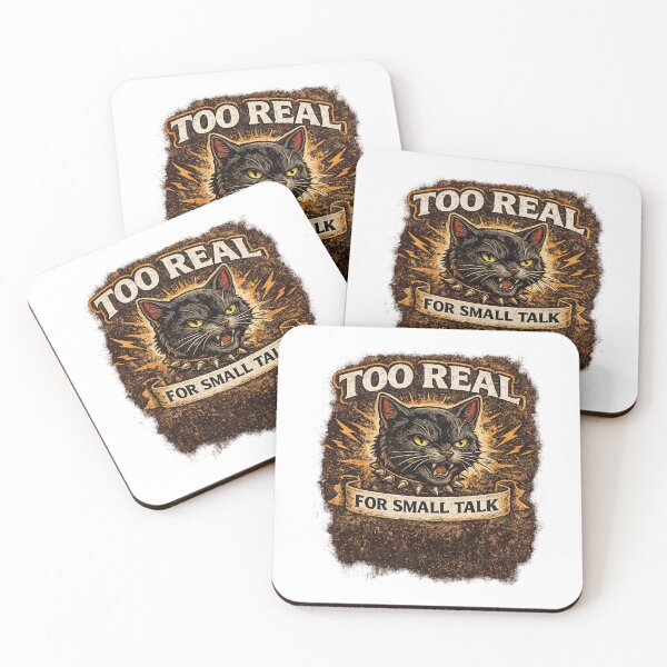 Item preview, Too Real For Small Talk designed and sold by PeterPunkt.