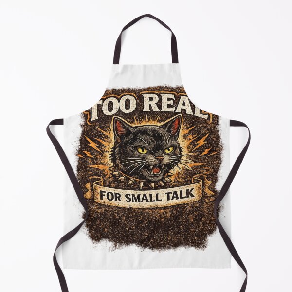 Item preview, Too Real For Small Talk designed and sold by PeterPunkt.