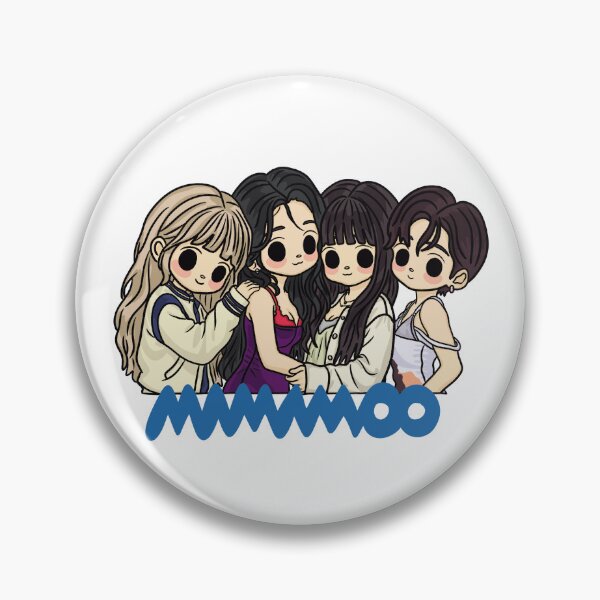 Item preview, Mamamoo - 4 Flowers (Chibi) designed and sold by ArtsieArt.