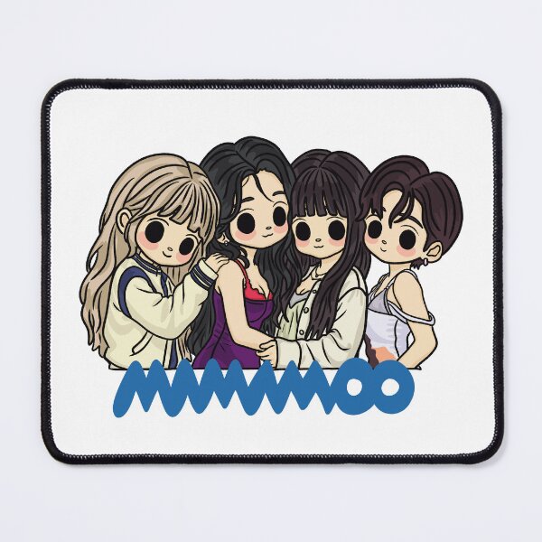 Item preview, Mamamoo - 4 Flowers (Chibi) designed and sold by ArtsieArt.