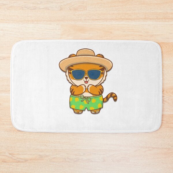 Item preview, Cute Tiger Wearing Sunglasses designed and sold by Hello-Cuties.