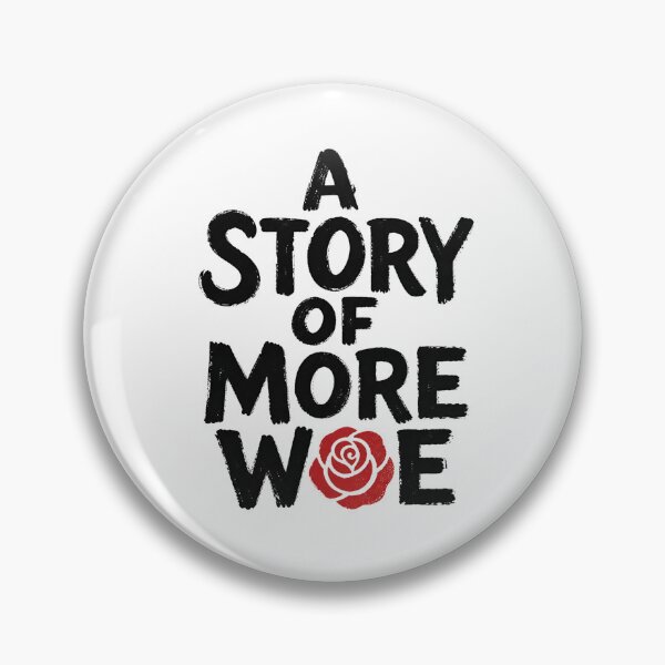 Item preview, Romeo and Juliet A Story of More Woe Literary Rose Graphic designed and sold by Fenay Designs.