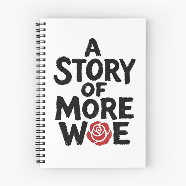 Item preview, Romeo and Juliet A Story of More Woe Literary Rose Graphic designed and sold by Fenay Designs.