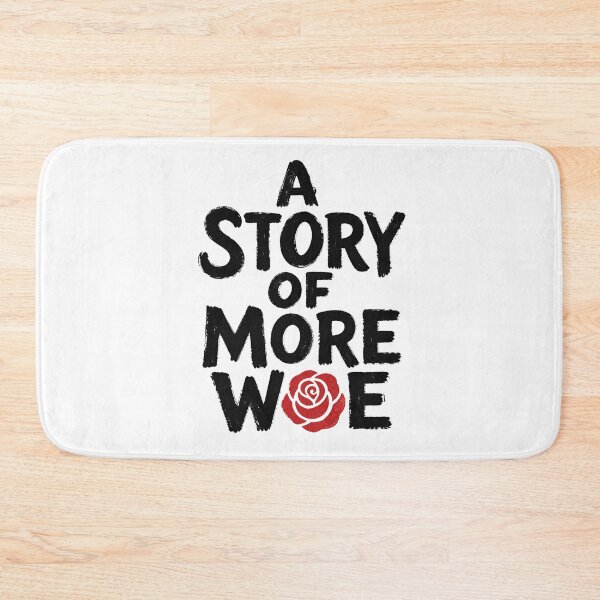 Item preview, Romeo and Juliet A Story of More Woe Literary Rose Graphic designed and sold by Fenay Designs.