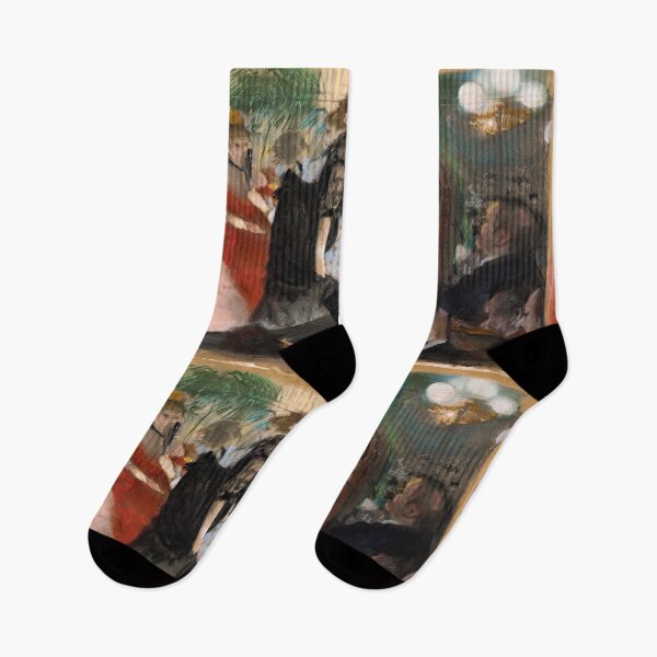 Item preview, Cafe Concert Parisian Evening Pastel Scene designed and sold by artofuniverse.