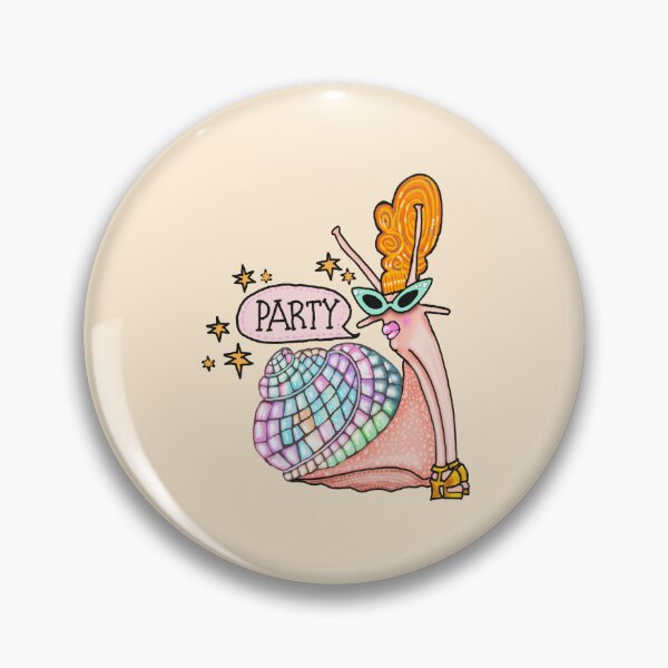 Item preview, Birthday Party Snail designed and sold by MsBrillMakes.