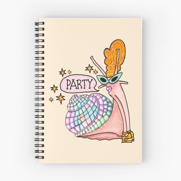Item preview, Birthday Party Snail designed and sold by MsBrillMakes.