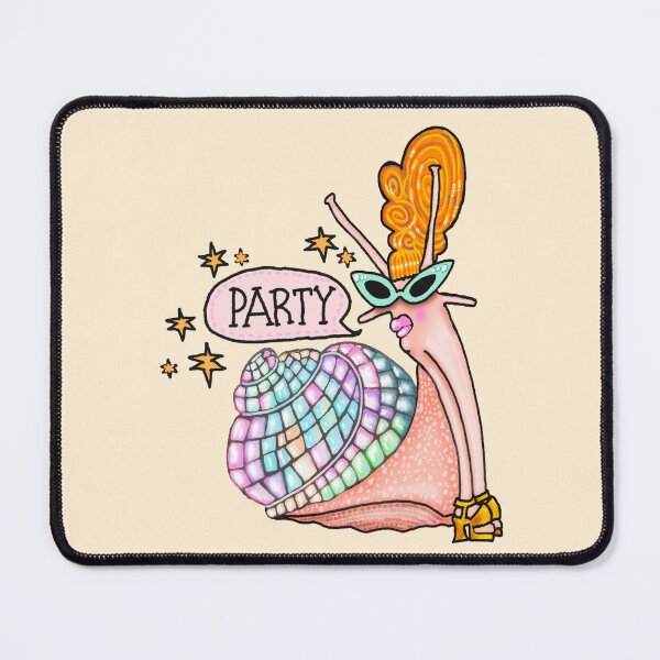 Item preview, Birthday Party Snail designed and sold by MsBrillMakes.