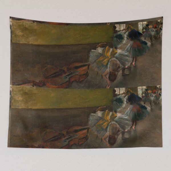 Item preview, Ballet Dancers Rehearsing in the Studio designed and sold by artofuniverse.