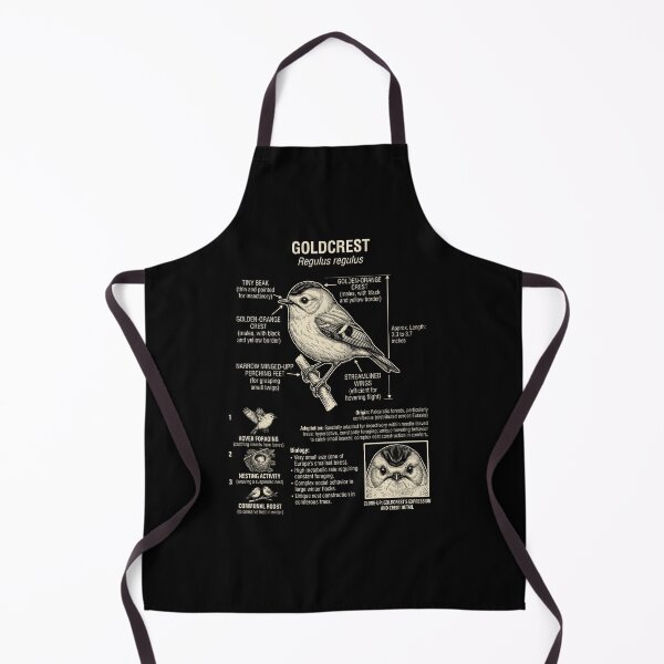 Item preview, Goldcrest Scientific Anatomy Ornithology Animal Lover designed and sold by Kimberley King Art  King Art.