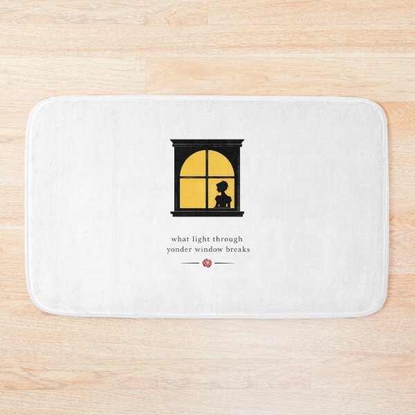 Item preview, What Light Through Yonder Window Breaks Juliet Silhouette Art designed and sold by Fenay Designs.