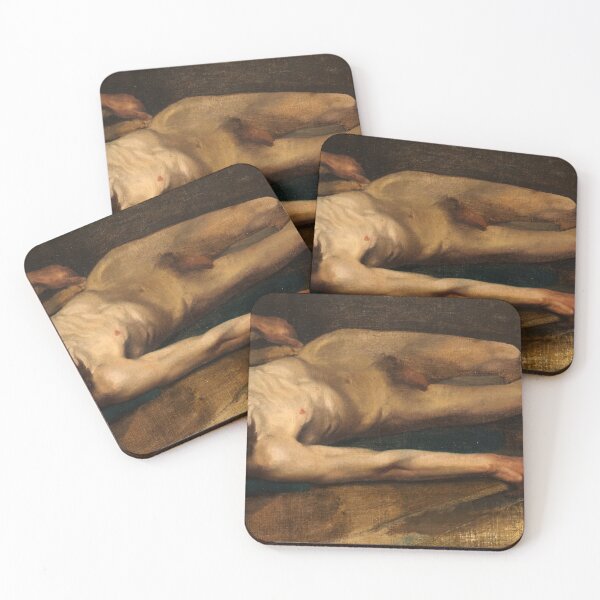 Item preview, Reclining Male Nude Academic Study designed and sold by artofuniverse.