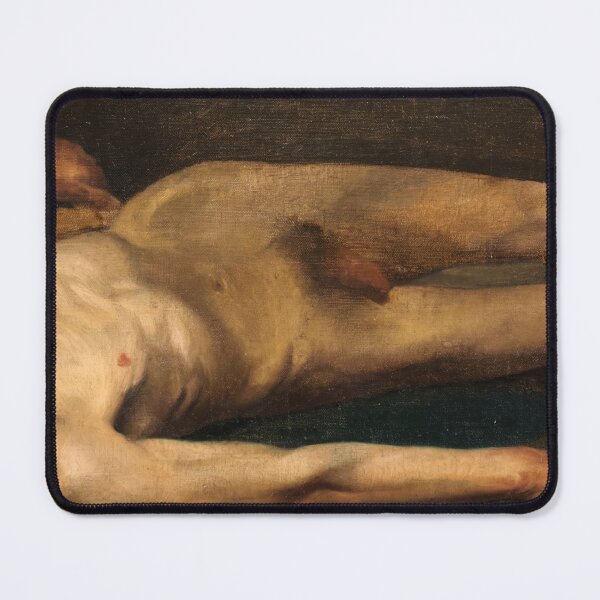 Item preview, Reclining Male Nude Academic Study designed and sold by artofuniverse.